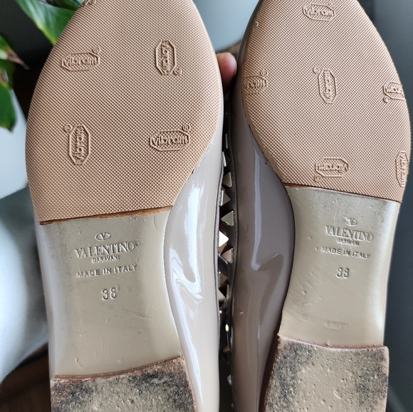 Valentino Rockstud Ankle Wrap flats - Picture 8 of 8